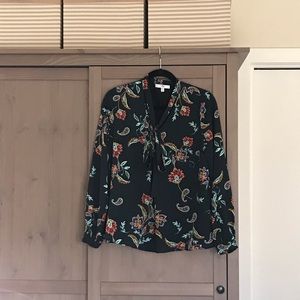 Audrina Tie Neck Blouse